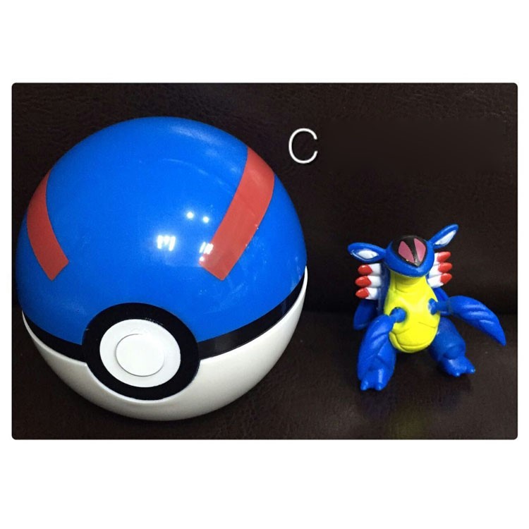 Pokemon Pokeball Kids Toys 8Pcs 7cm Balls + 8Pcs Figures Characters-4