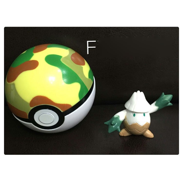 Pokemon Pokeball Kids Toys 8Pcs 7cm Balls + 8Pcs Figures Characters-7