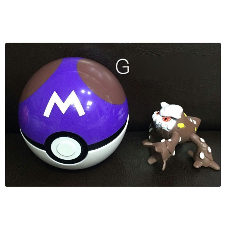 Pokemon Pokeball Kids Toys 8Pcs 7cm Balls + 8Pcs Figures Characters-8