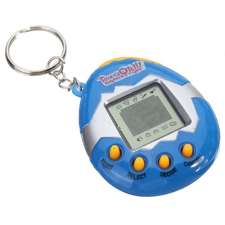 Machine De Jeu Portative De Cyber Animal De Compagnie De Cyber Animal Familier Avec Le Keychain Rétro Nostalgique-4