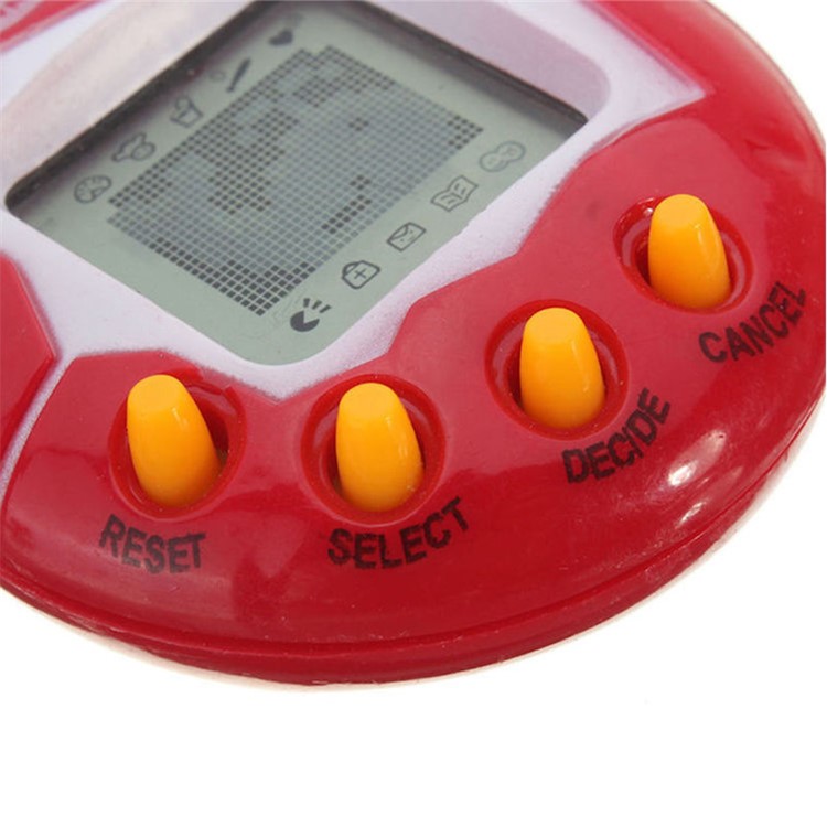 Machine De Jeu Portative De Cyber Animal De Compagnie De Cyber Animal Familier Avec Le Keychain Rétro Nostalgique-7