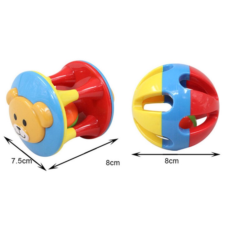 3Pcs/Set Baby Rattle Toys Cute Fun Jingle Ball Rattling Bell Crawling Ball-7