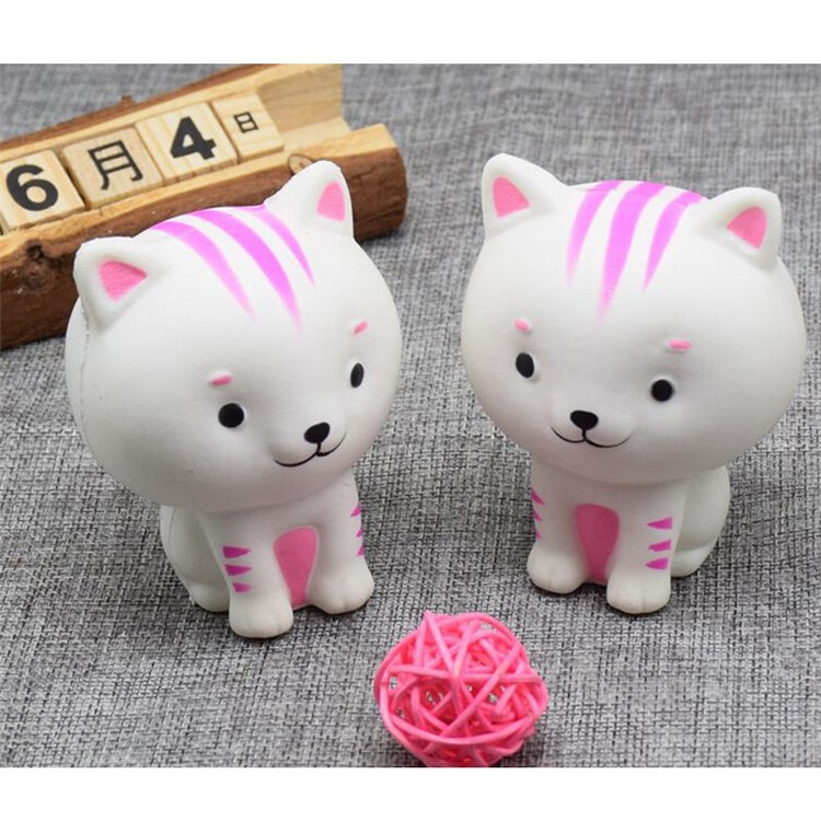 Cat Pattern Squishy Toy Squeeze Toy Hand Toy for Time Killing and Stress Relief-2
