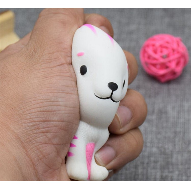 Cat Pattern Squishy Toy Squeeze Toy Hand Toy for Time Killing and Stress Relief-5