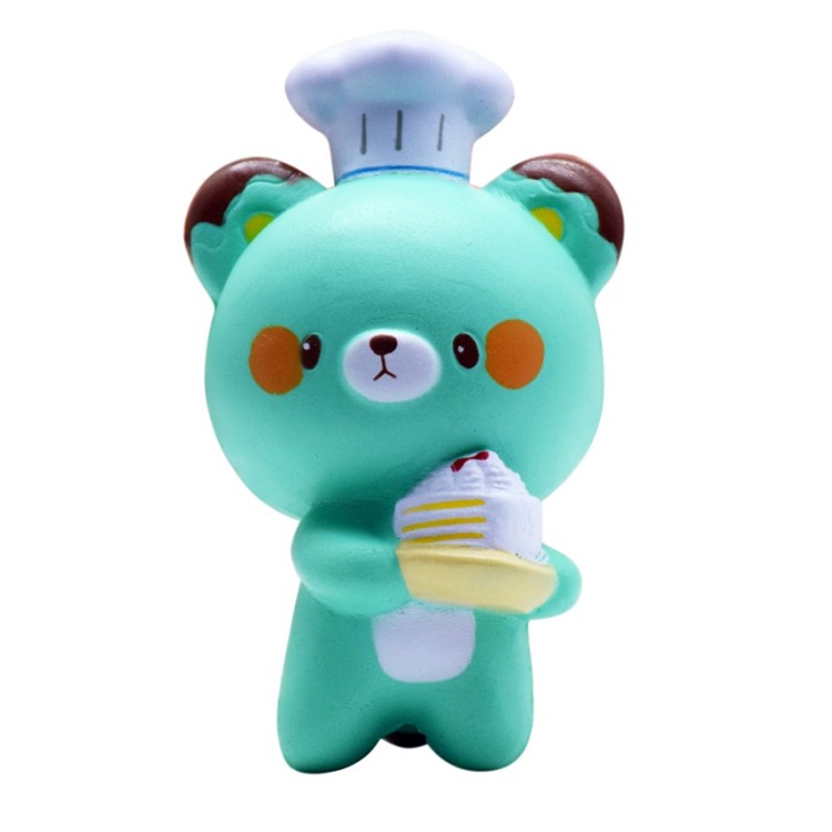 Bear Pattern Squishy Toy Hand Toy Squeeze Toy for Stress Relief-4