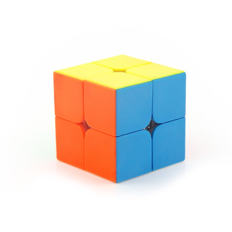 CUBING CLASSROOM MF2s 2x2 Magic Cube Puzzle Toy for Children - Pink Stickerless-1