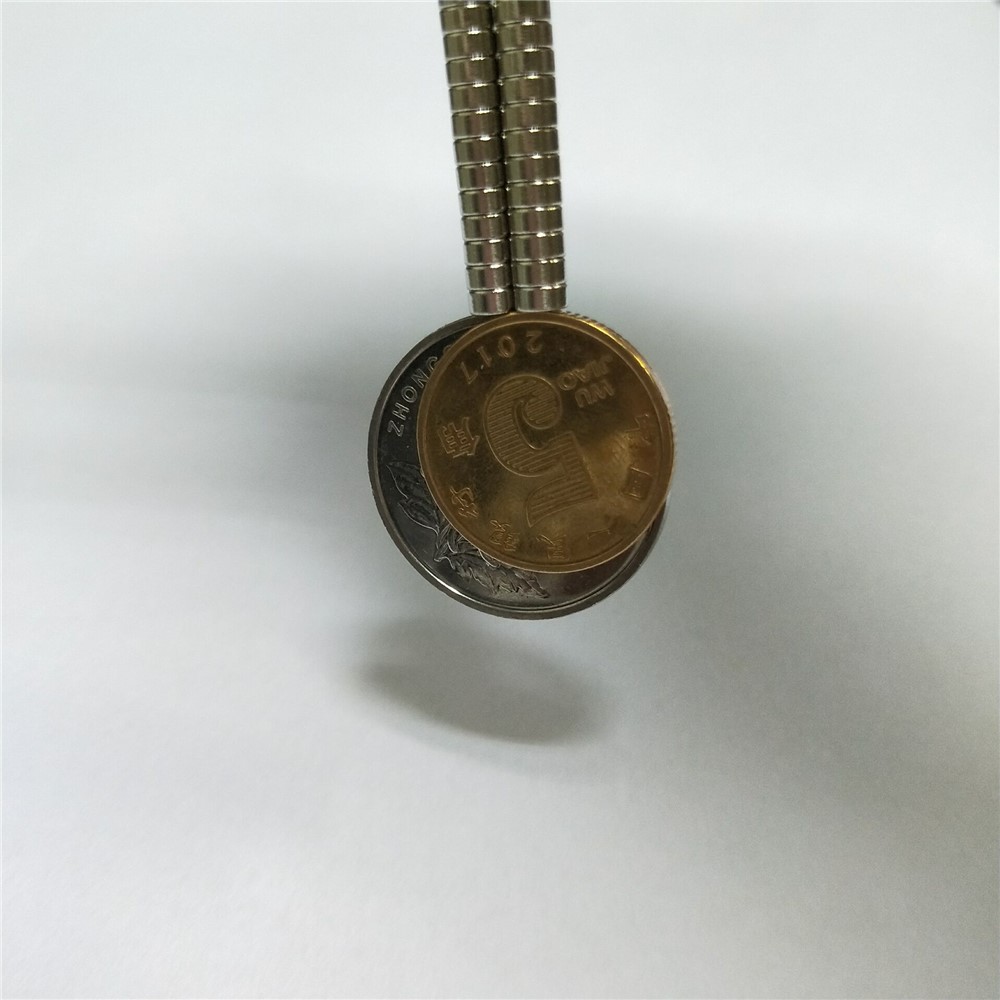 100Pcs/Set Round Powerful NdFeB Magnets for Industrial Equipment and DIY Toys, Size: 4x2mm-4