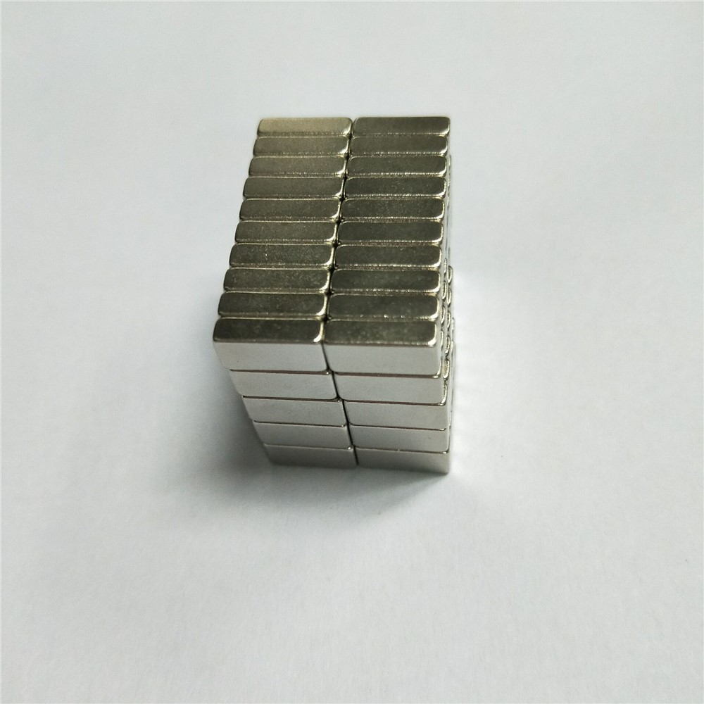 100Pcs/Set Rectangle Powerful DIY NdFeB Magnet for Industrial Medical Equipment, Size: 10x5x3mm-3