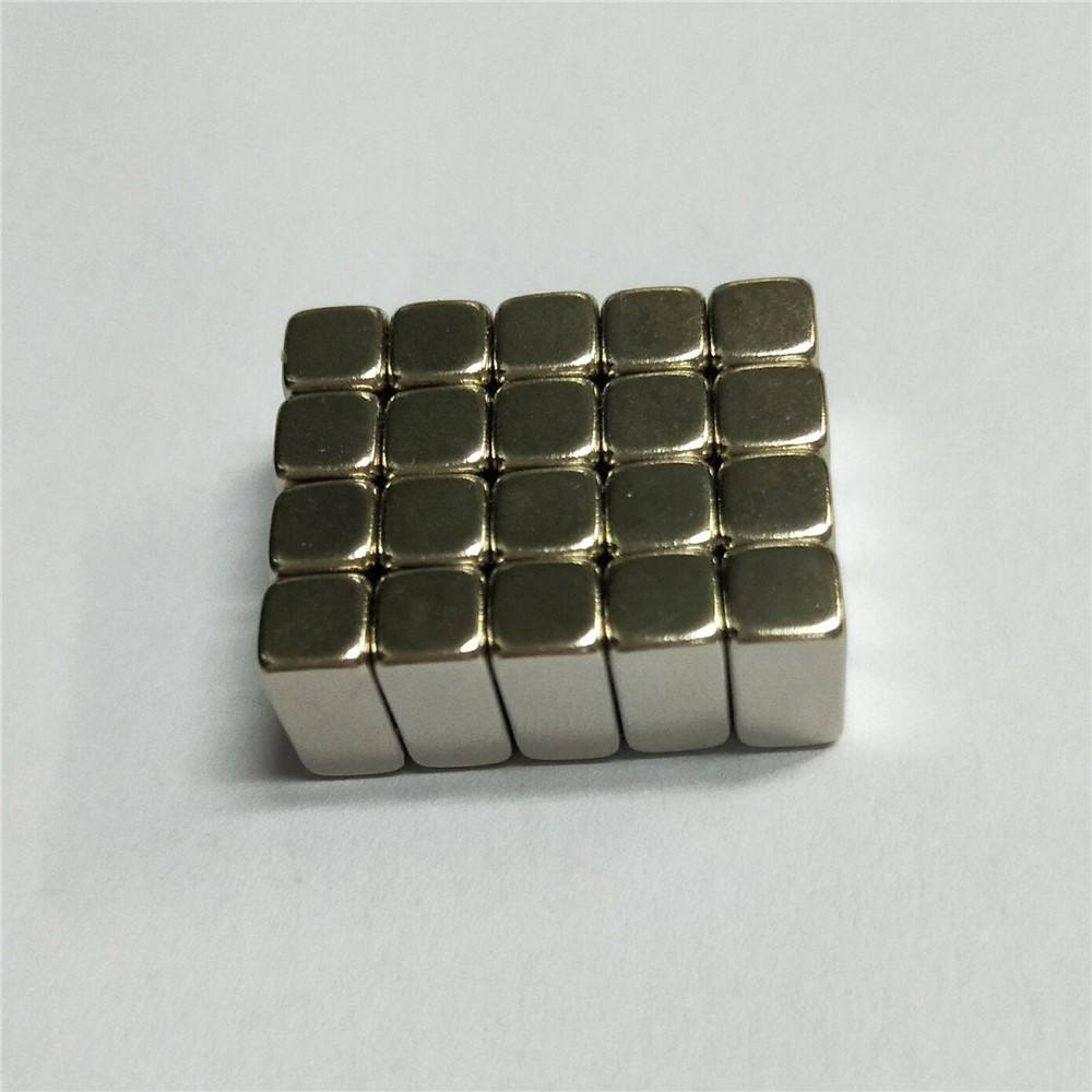 20Pcs/Set Rectangle Powerful DIY NdFeB Magnet for Industrial Medical Equipment, Size: 10x5x5mm-1
