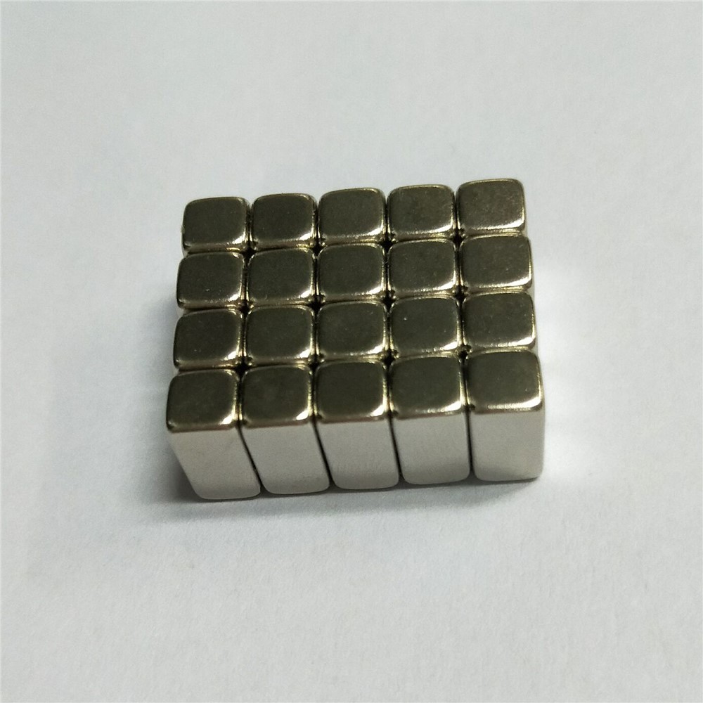 20pcs/set Rectangular Potente DIY Ndfeb Magnet Para Equipos Médicos Industriales, Tamaño: 10x5x5 mm