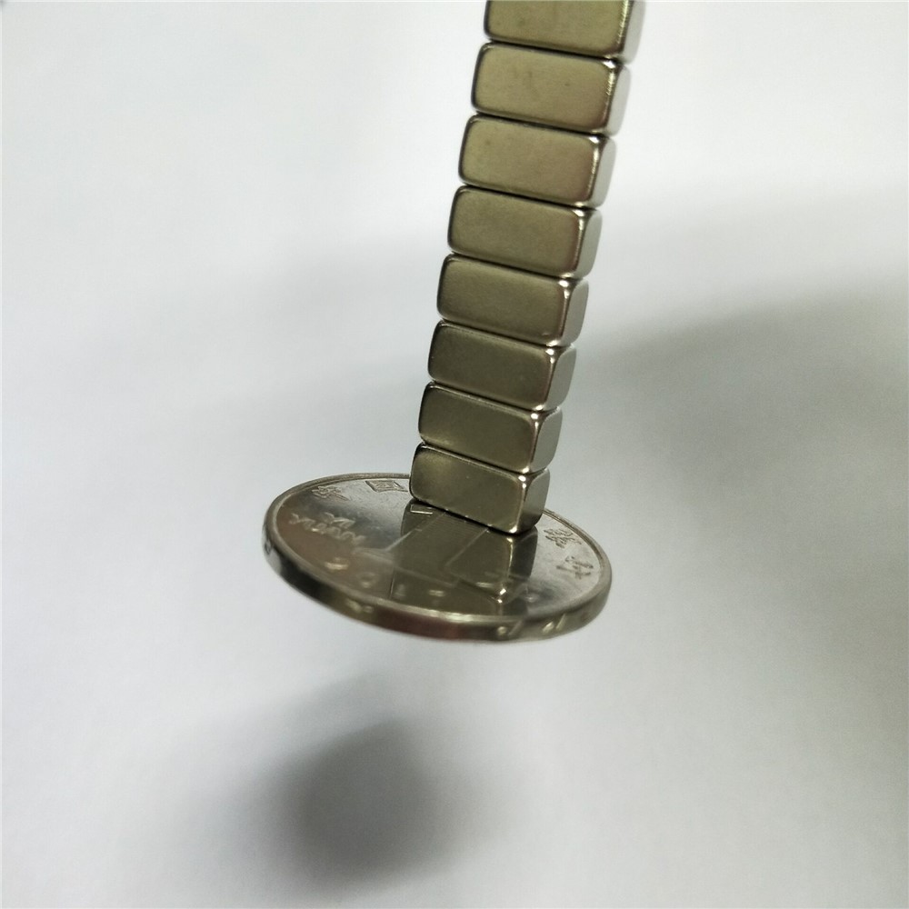 20pcs/set Rettangolo Potente Magnete Ndfeb Fai -da -te Per Attrezzature Mediche Industriali, Dimensioni: 10x5x5mm