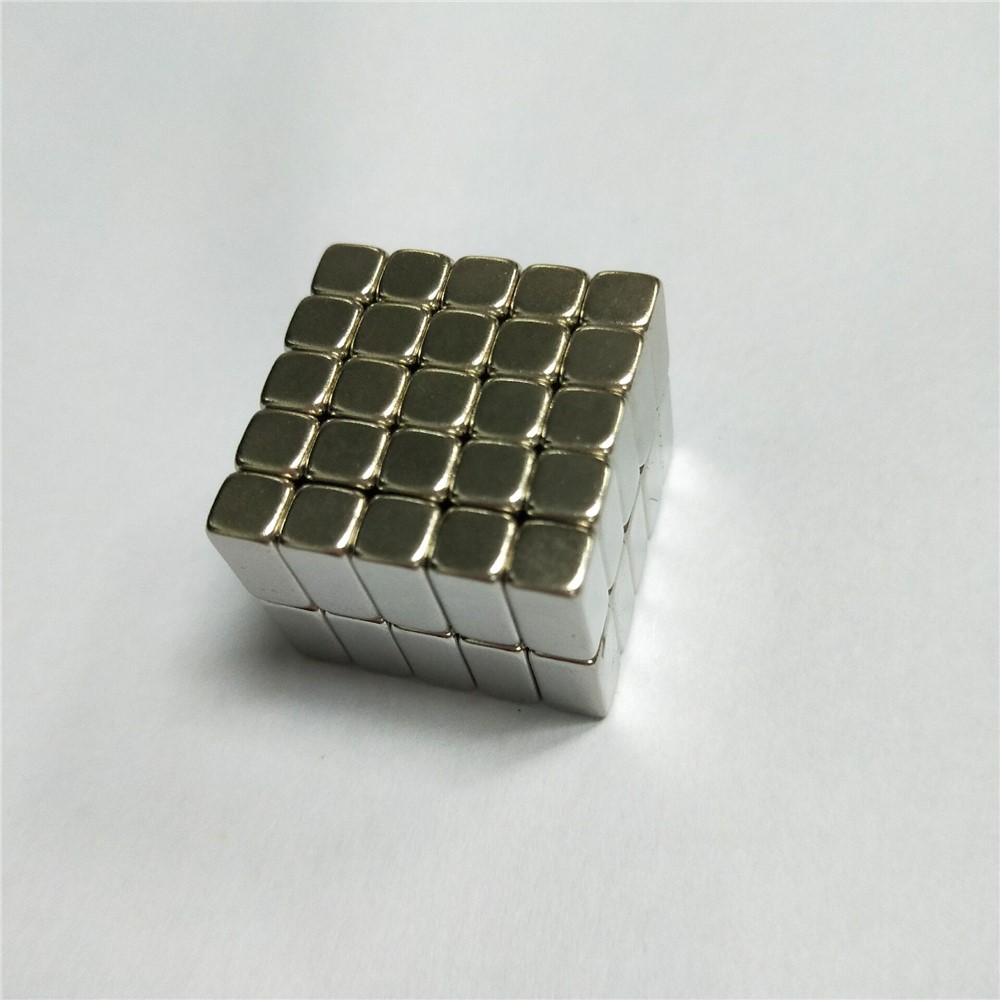 50Pcs/Set Rectangle Powerful DIY NdFeB Magnet for Industrial Medical Equipment, Size: 10x5x5mm-3