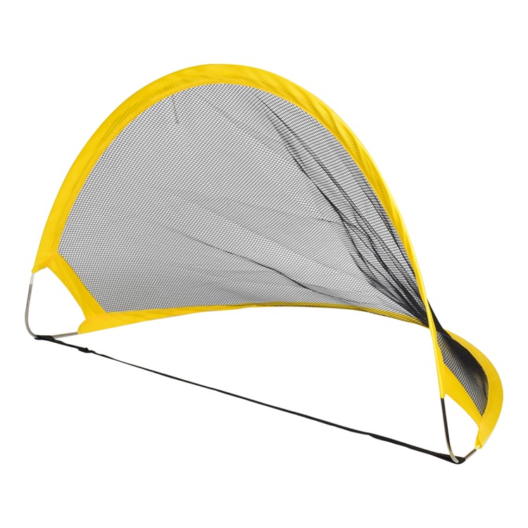 75cm Portable Two Folding Football Training Net Kicking Doors + Football + Inflatable Pump-2