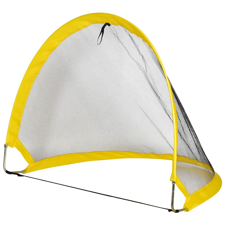 75cm Portable Two Folding Football Training Net Kicking Doors + Football + Inflatable Pump-4