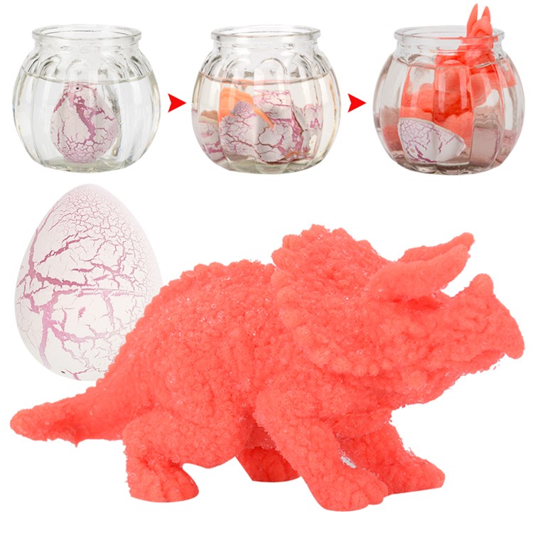 Magische Schraffur Wachsende Dinosaurier Eiwasser Wachsende Dinosaurier Spielzeug (3x4cm) - Zufällige Farbe-5