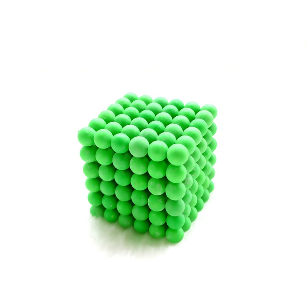 216pcs / Set 5mm Leuchtende Magnetische Kugeln Baustein Pädagogisches Spielzeug - Grün-3