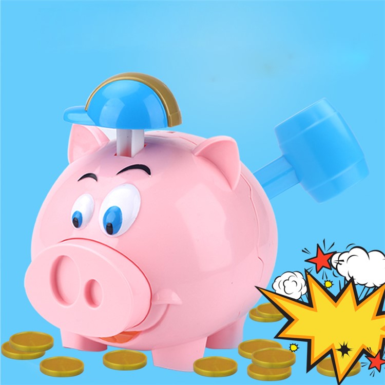 Explode Pig Piggy Bank Collect Cash Coin Money Box Toy-4