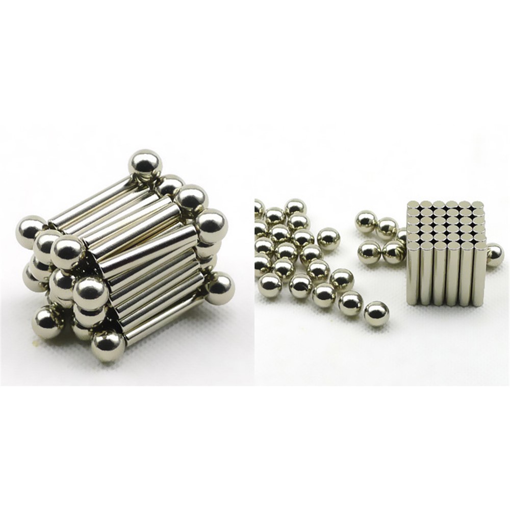 36 Magnetische Sticks Mit 27 Kugeln-10