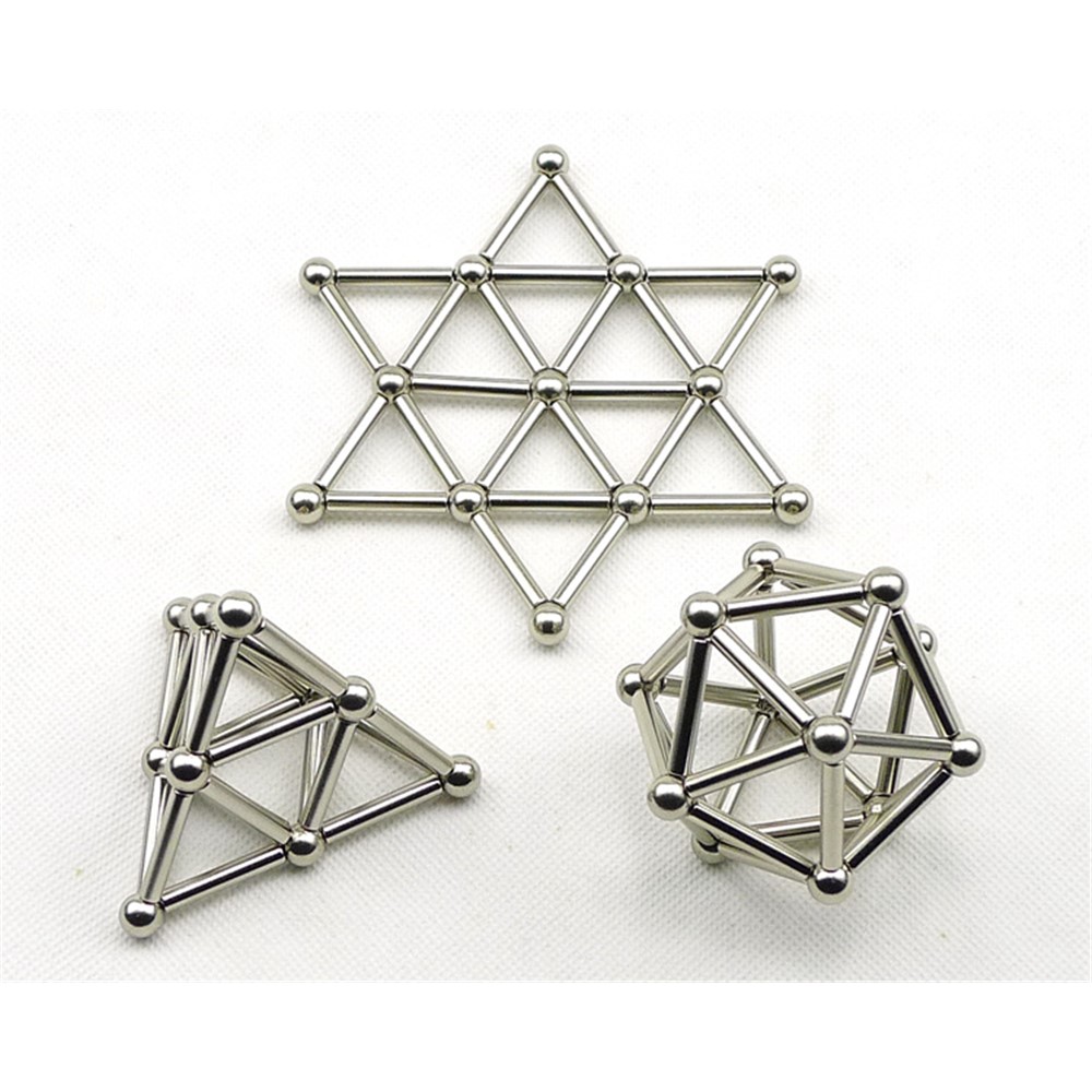 36 Magnetische Sticks Mit 27 Kugeln-14