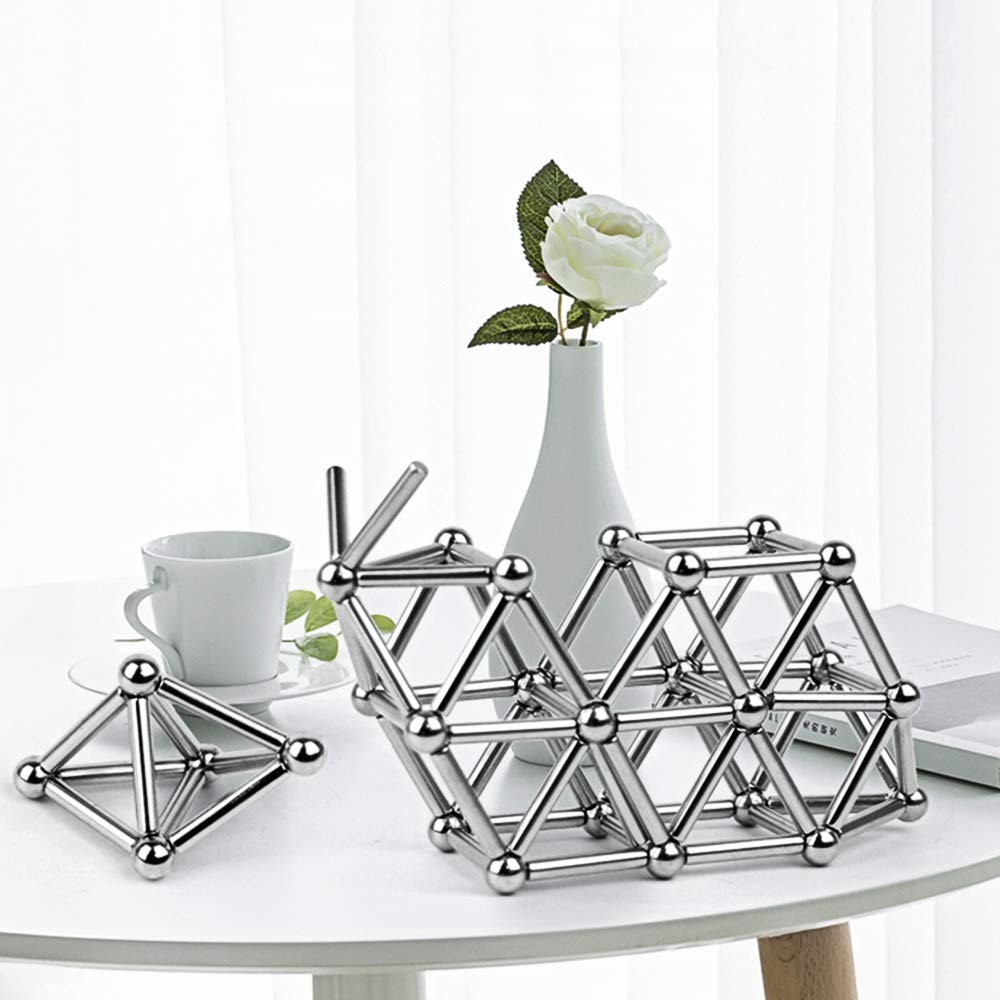 36 Magnetische Sticks Mit 27 Kugeln-4