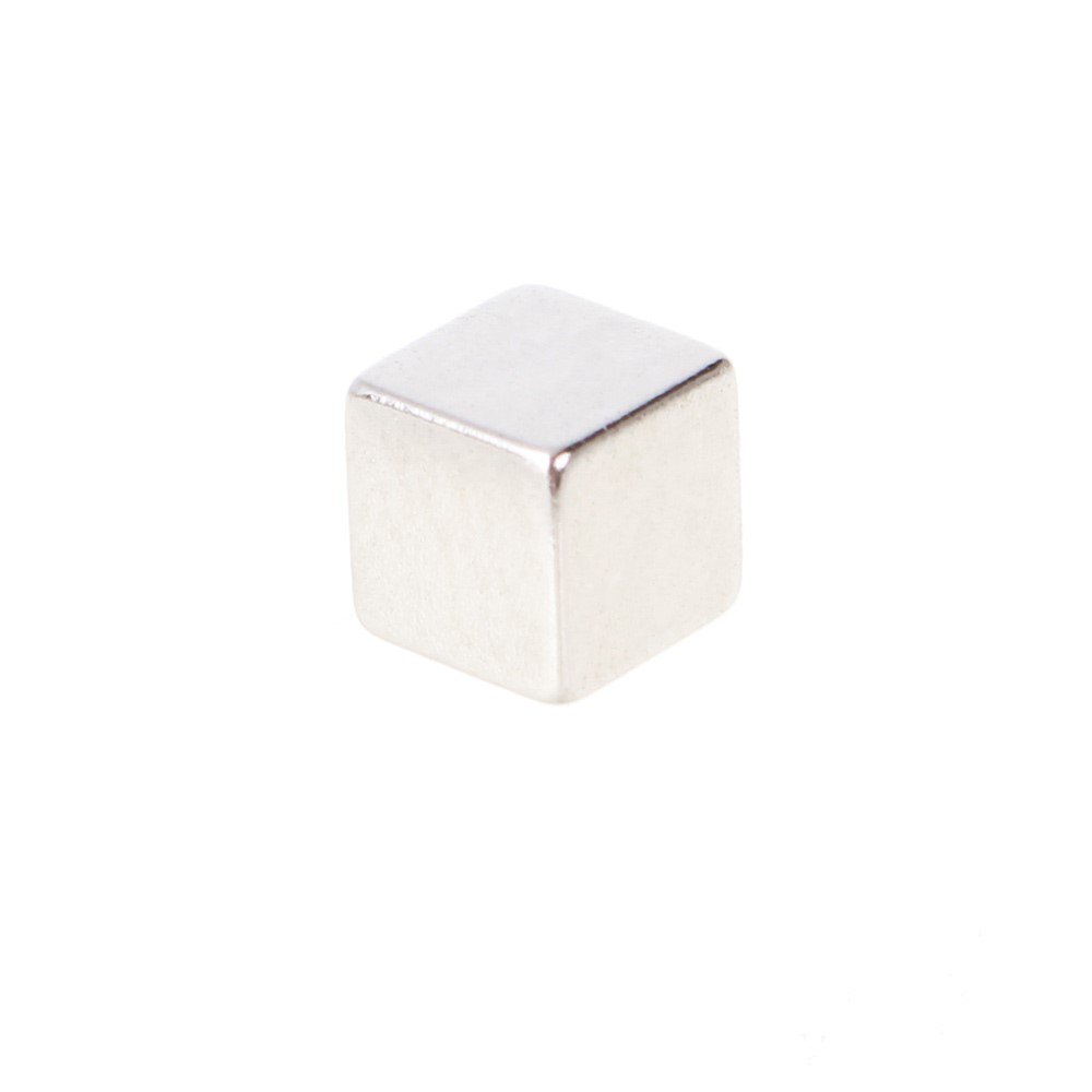 4mm 216pcs Magnetisches Quadratisches Puzzlespiel Magisches Würfelspielzeug 3D - Silberfarbe-10