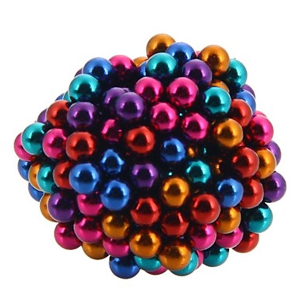 6-color 5mm DIY Magnetic Balls Magnet Buckyballs Neocube Educational Toy-2