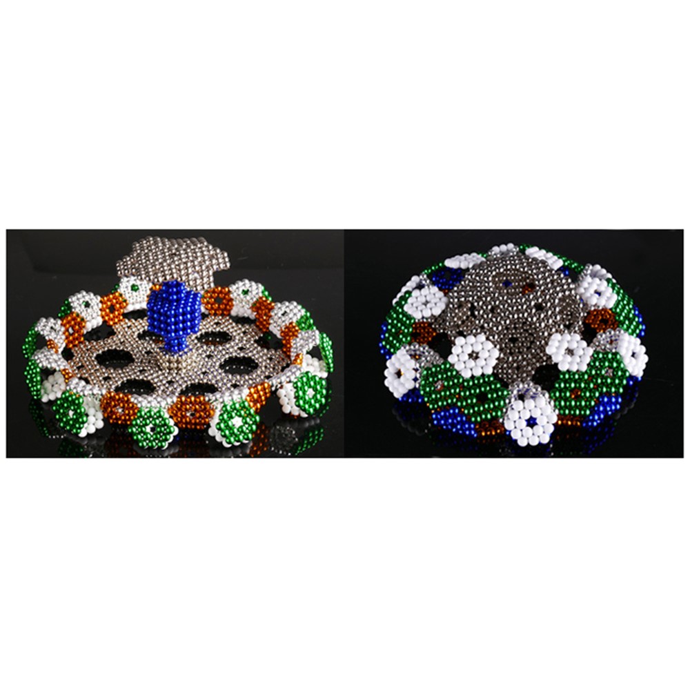 6-color 5mm DIY Magnetic Balls Magnet Buckyballs Neocube Educational Toy-8