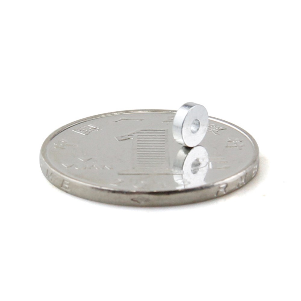 100PCS/Pack 5 x 1.5mm Neodymium Disc Countersunk Hole Magnets Round Powerful Magnets-2