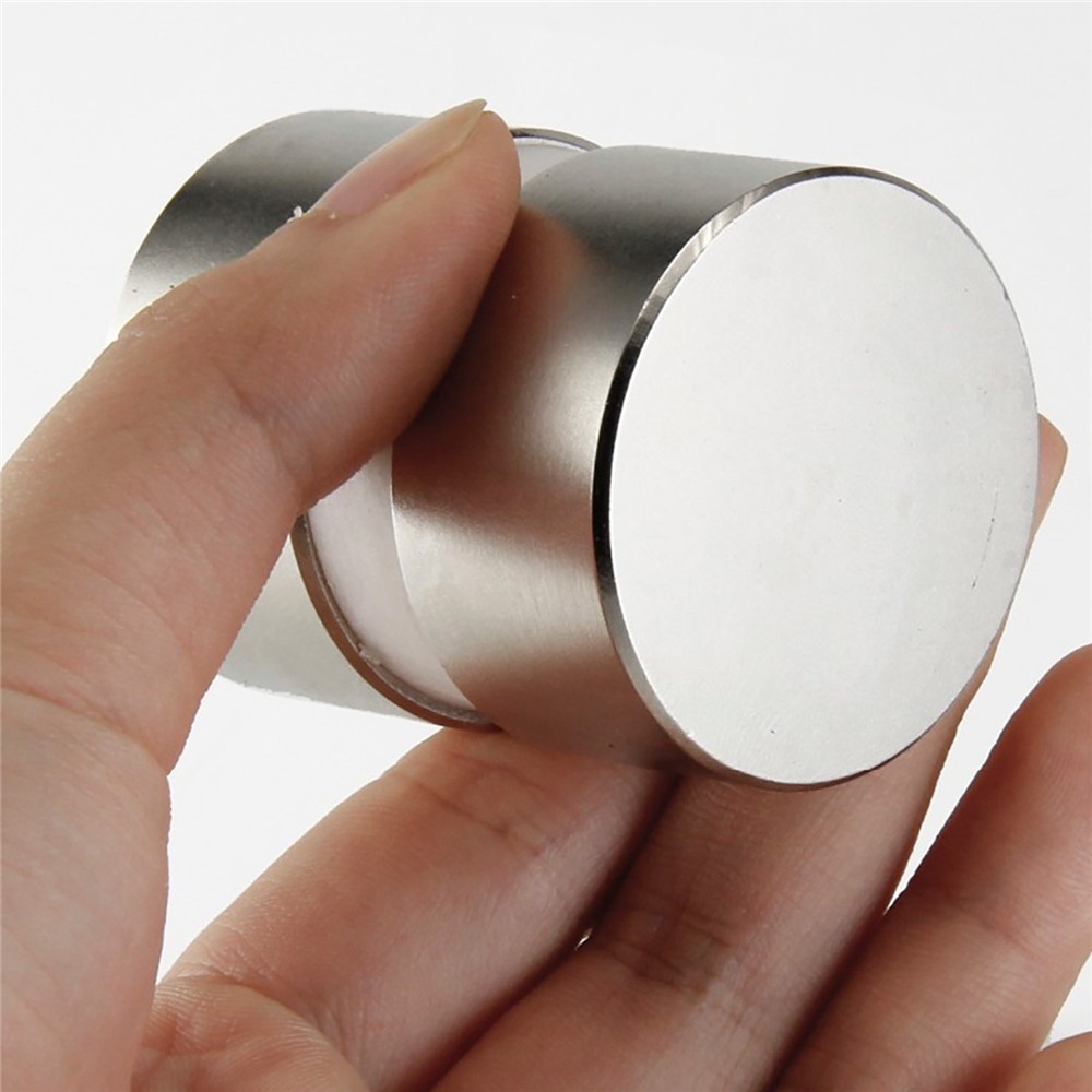 4PCS/Pack 40x20mm Round Shape Strong Suction Magnet NdFeB Magnet-5