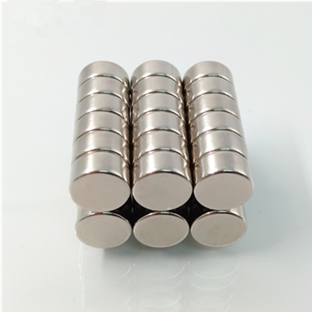 50Pcs/Set Industrial Equipment and DIY Toys Strong Round NdFeB Magnet, Size: 12x5mm-2