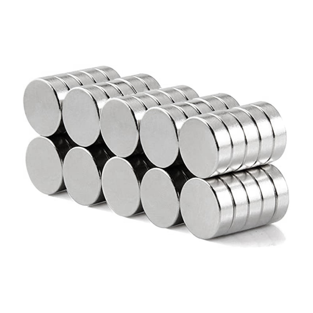 50Pcs/Set Industrial Equipment and DIY Toys Strong Round NdFeB Magnet, Size: 12x5mm-4