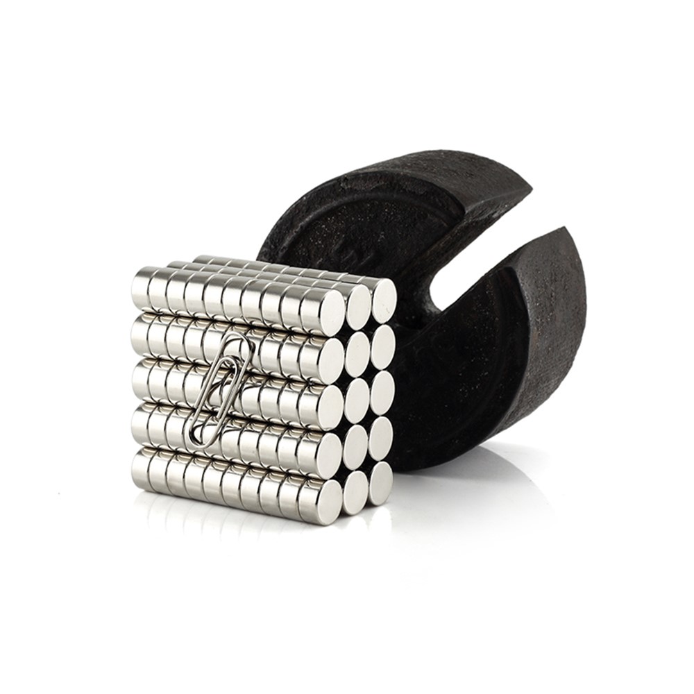 50Pcs/Set Industrial Equipment and DIY Toys Strong Round NdFeB Magnet, Size: 12x5mm-9