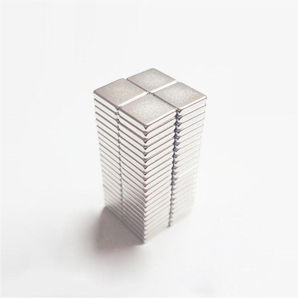 100PCS 10x10x2mm Rectangular Magnet Super Strong Magnetic NdFeB Magnet-1