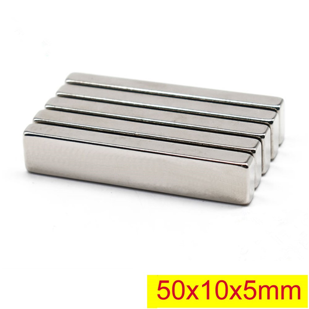 1Pc 50*10*5mm Rectangular Magnet Super Strong NdFeB Magnet-2
