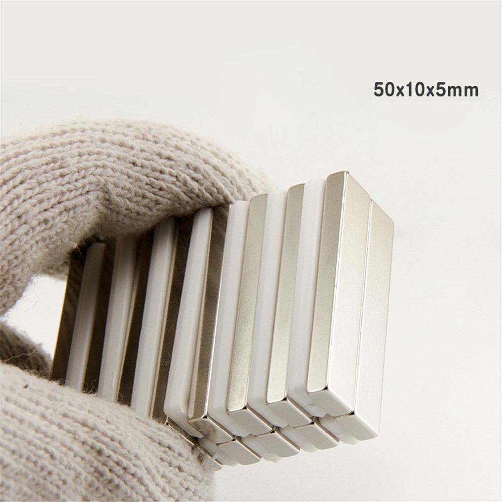 5Pcs/Pack 50*10*5mm Rectangular Magnet Super Strong NdFeB Magnet-9