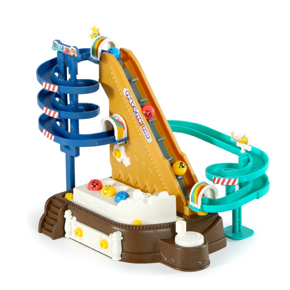 JH1123 DIY Amusement Park Roller Coaster Kids Assembly Screw Toy Set Children Gift Educational Toy - Random Color-2