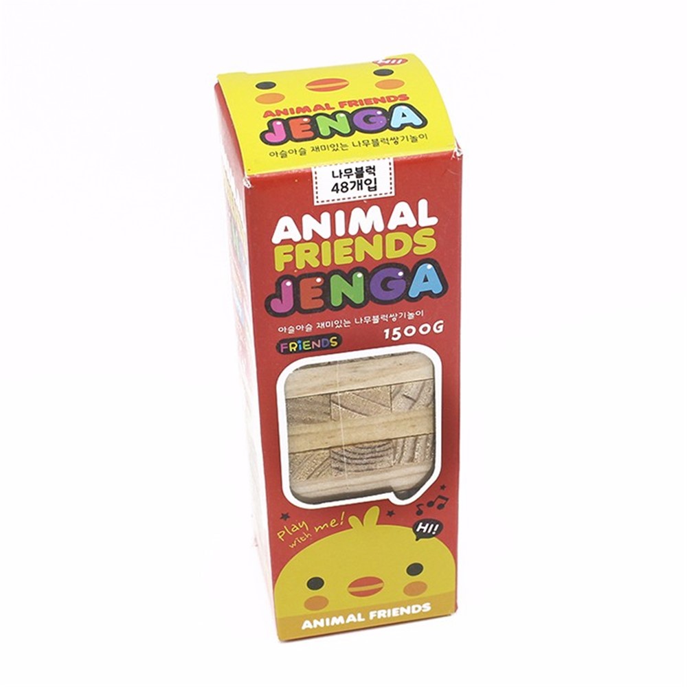 Juego Educativo Jenga Juguete DIY Para Niños - 48 Piezas-5