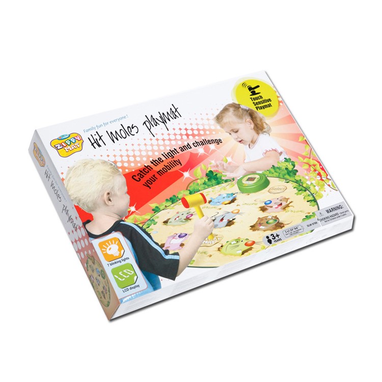 ZIPPYMAT 9789 Whack-a-Mole Scene Simulation Children Game Mat Toy-5