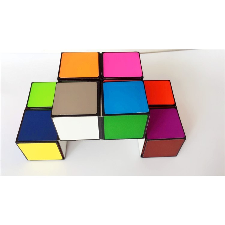 Colorful Infinity Cube Plastic Magic Cube Pressure Reduction Toy Mini Fidget Cube for Kids and Adults-8
