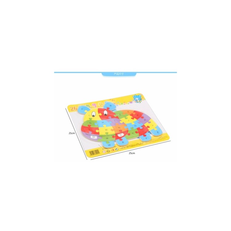 Wooden Puzzles Toys Game Children Letter Puzzles Educational Toys - Lion-4