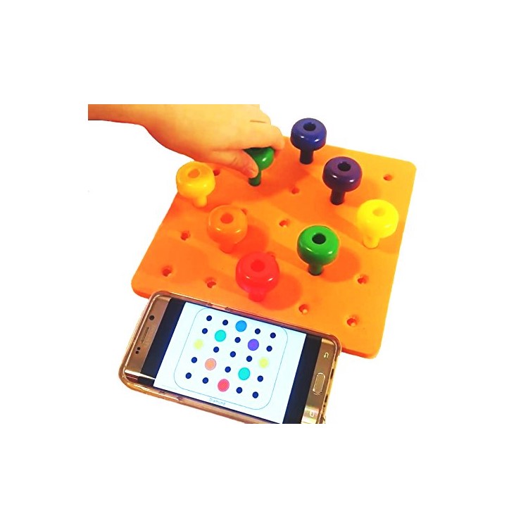 30Pcs/Set Peg Puzzle Educational Plastic Toy for Kids-4