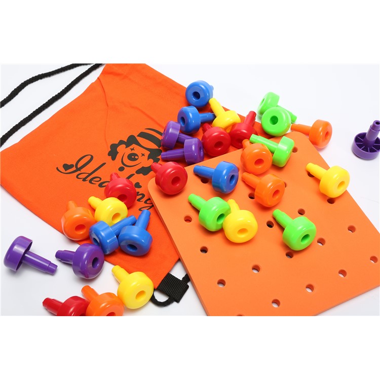 30Pcs/Set Peg Puzzle Educational Plastic Toy for Kids-9