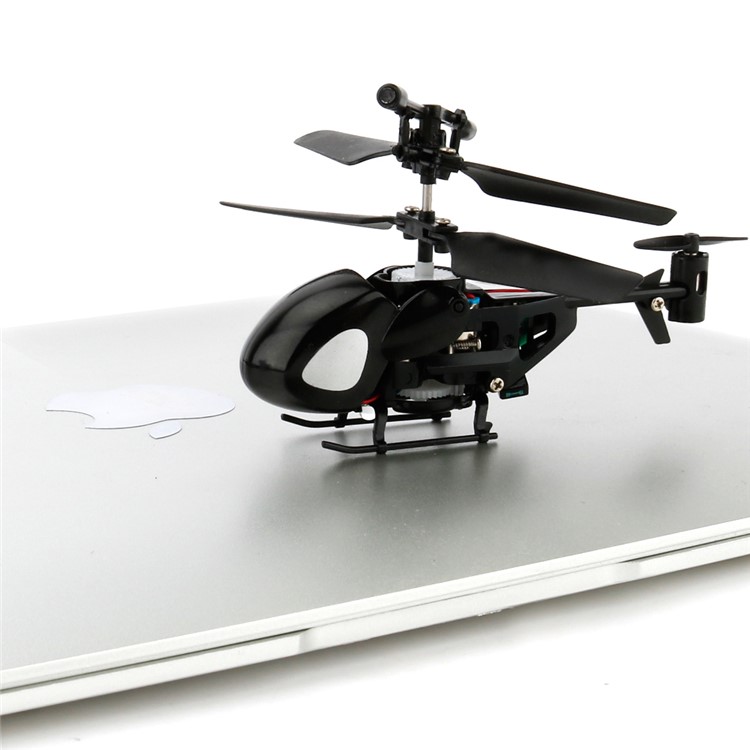 QINGSONG QS5012 Mini 2 Channel RC Helicopter RC Toys - Black-7