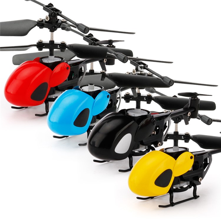 QINGSONG QS5012 Mini 2 Channel RC Helicopter RC Toys - Black-9