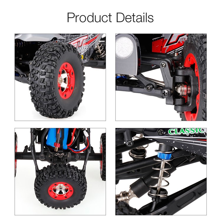 WLTOYS 12428-C 1/12 Skala 2.4G Fernbedienung Geländewagen RC Auto-13