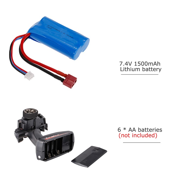 WLTOYS 12428-C 1/12 Skala 2.4G Fernbedienung Geländewagen RC Auto-5
