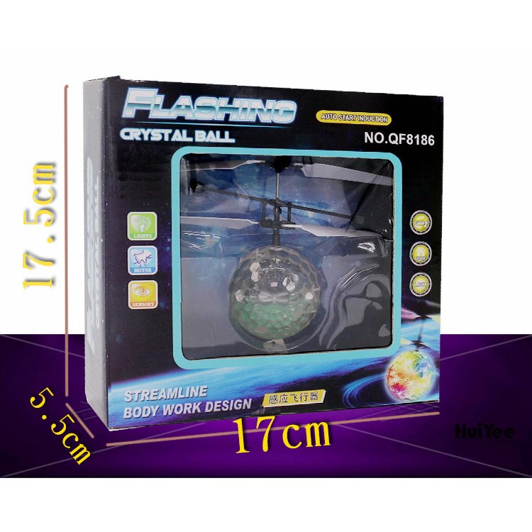 RC infrared Induction Helicopter Ball Built-in Shinning LED Lighting for Kids-11