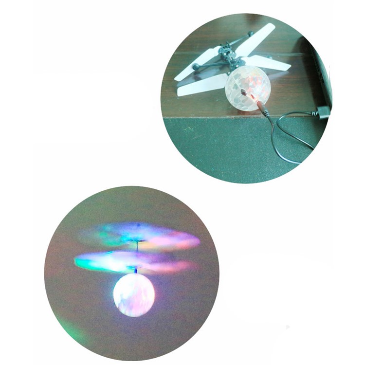 RC infrared Induction Helicopter Ball Built-in Shinning LED Lighting for Kids-14