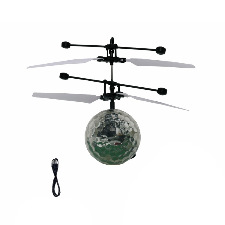 RC infrared Induction Helicopter Ball Built-in Shinning LED Lighting for Kids-16