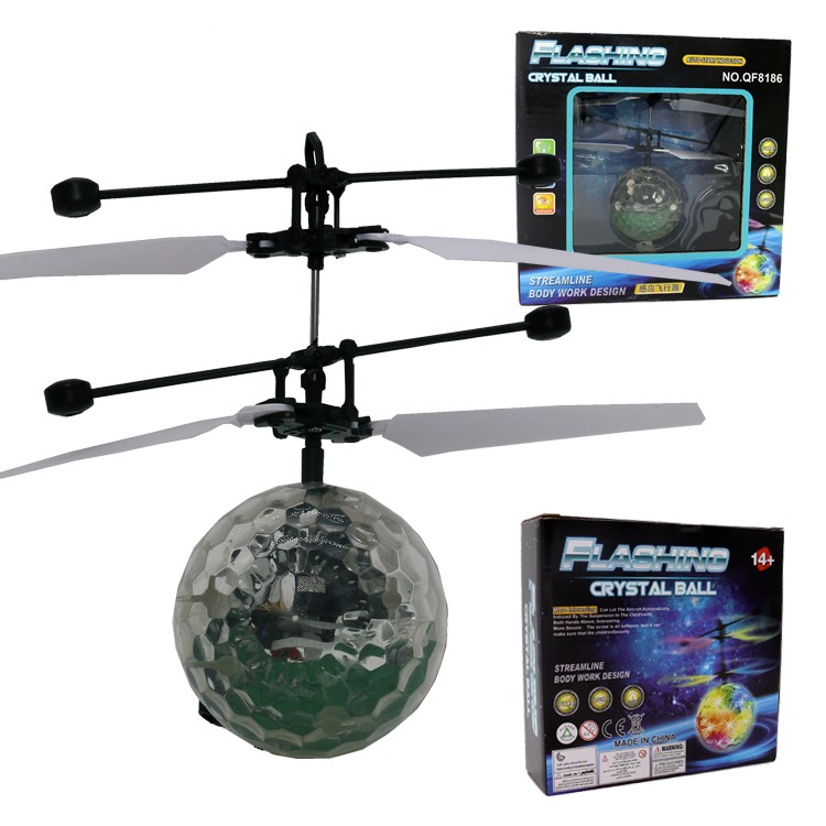 RC infrared Induction Helicopter Ball Built-in Shinning LED Lighting for Kids-17